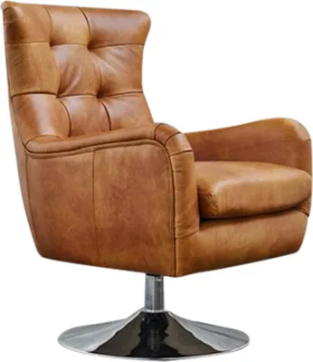 Produktbild von KAWOLA Sessel Relexa Leder cognac B/H/T: 69x77x95cm