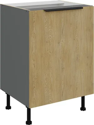 Produktbild von Unterschrank Cremona Anthrazit 60 D 1F BB