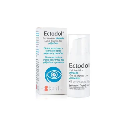 Image de Gel nettoyant pour les paupières Brill Ectodol, 15 ml