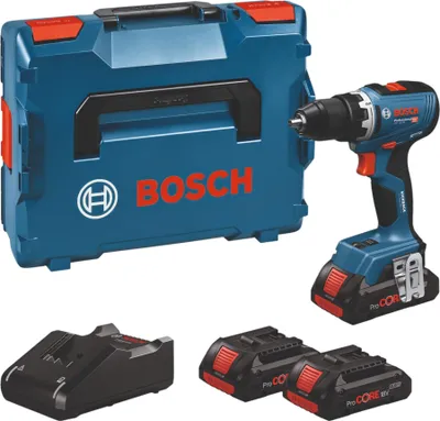 Produktbild von Bosch  GSR 18V-65 (3xPC4,0Ah, L), 06019N3208