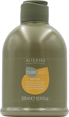 Image de Alterego CureEgo Silk Oil Shampoo 300ml - shampooing effet soie