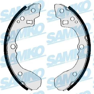 Produktbild von SAMKO Bremsbackensatz Trommelbremse Hinten für MAZDA 626 III (GD) 200mm 84840