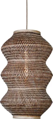 Produktbild von GOOD&MOJO - Hängeleuchte Barbados - Natürlich - Ø40cm Hängelampe - Esstischlampe - Wohnzimmerlampe - Schlafzimmerlampe - Wohnzimmer