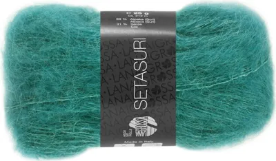 Produktbild von Lana Grossa Setasuri 035 Petrol 25g