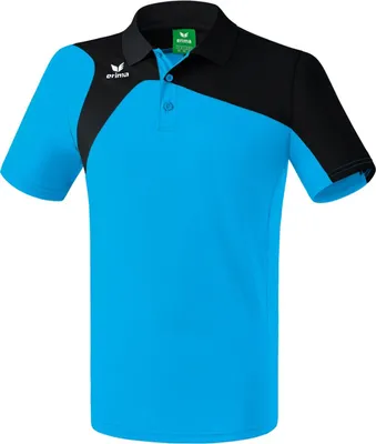 Produktbild von Erima Club 1900 2.0 Poloshirt Kinder - Curacao / Schwarz | Größe: 140