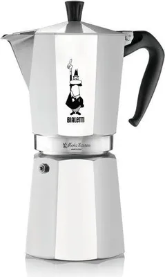 Produktbild von Espressokocher Bialetti Moka Express, 18 Tassen, 810 ml, Edelstahl, Alle Herdarten außer Induktion