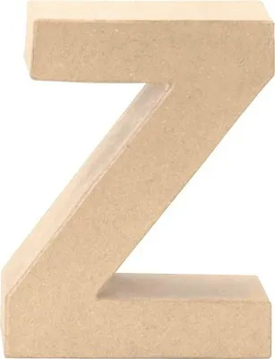 Produktbild von Glorex Papp-Buchstabe Z 17,5 x 5,5 cm