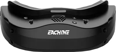 Produktbild von Eachine EV300D 1280 * 960 5.8G 72CH HDMI-FPV-Schutzbrille mit doppelter echter Vielfalt Eingebaute DVR-Brennweite, einstellbar mit aufladbarem Batteriefach - Schwarz