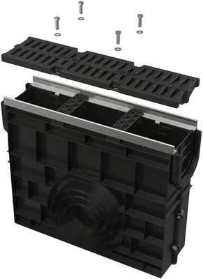 Productafbeelding van Alcadrain AVZ103R-R403 servicebox voor afvoergoten