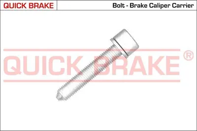 Image de QUICK BRAKE 11612 : Vis, étrier de frein. 11612