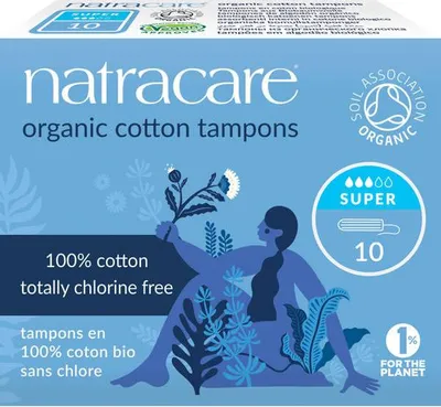 Obrázok produktu pre NATRACARE Tampóny SUPER 10 ks
