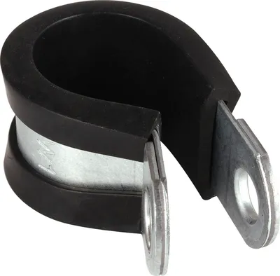 Produktbild von SST Rohrschellen mit Gummi - Gummischellen Spannbereich 15/12 mm DIN3016 - 100 Stück