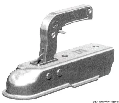 Produktbild von Quadrat Anhängerkupplung 50 mm 1300 kg - Osculati 02.010.66