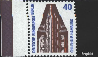 Produktbild von Briefmarken Berlin (West) 1988 Mi 816 Seitenrandstück (kompl.Ausg.) postfrisch Sehenswürdigkeiten