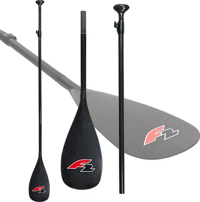 Produktbild von F2  SUP Paddel 90% Carbon Paddle 3-teilig 166-230cm Schwarz