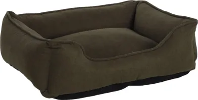Image de Lit pour chien Flamingo - lit pour chat - lit Zoran vert - panier pour chien lavable avec coussin