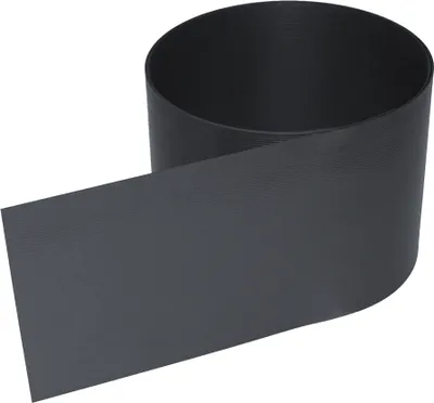Produktbild von Bettizia 20 Stück Hart-PVC Anthrazit Sichtschutzstreifen für Doppelstabmatten 2,5mx19cm Zaunsichtschutz für Balkon Gartenzaun