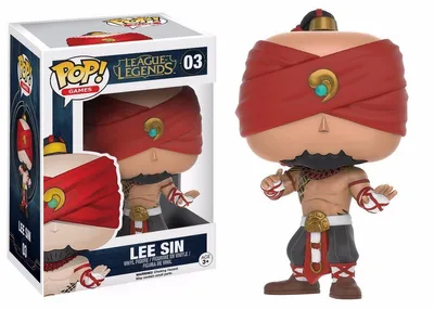 Obrázek produktu pro FUNKO Pop! Games: League of Legends - Lee Sin, Sběratelská akční figurka, Videohra