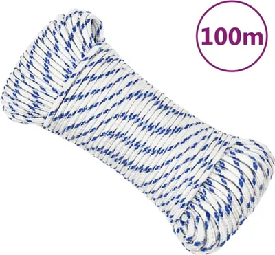 Produktbild von Best Möbel Bootsseil Weiß 3 mm 100 m Polypropylen - Gartenmöbel & Zubehör Design2026 1859024