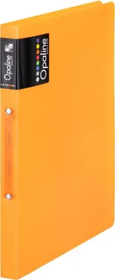 Image de Reliure à anneaux A4 Opaline - 2 - anneaux / orange