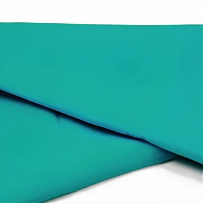 Produktbild von Voile Stoff Meterware | Breite ca. 150 cm ohne Produktionsrand Türkis