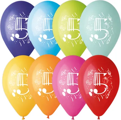 Produktbild von Karaloon 8 Ballons / Balloons "5"