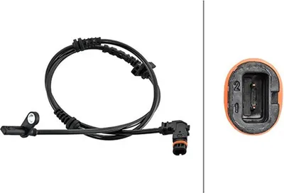 Produktbild von HELLA ABS Sensor Raddrehzahl Vorne passend für MERCEDES-BENZ S-Klasse Limousine (W221) 6PU 230 048-221