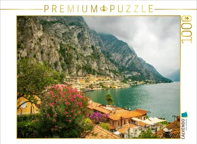 Produktbild von CALVENDO Puzzle Blick auf den Gardasee | 1000 Teile Lege-Größe 64x48cm Foto-Puzzle für glückliche Stunden