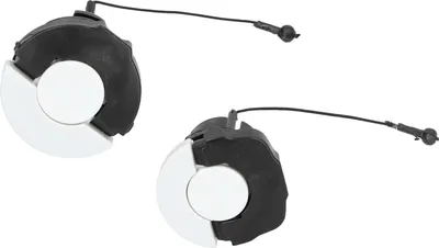 Productafbeelding van 2 stuks brandstofdeksel voor STIHL MS210, MS250, MS360 kettingzaag, trimmer, benzinemotor, olievuldop