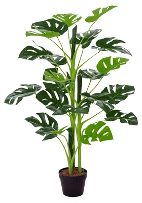 Produktbild von Künstliche Pflanze, Baumstil, langlebiges Polypropylen, armeegrün