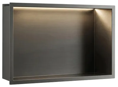 Immagine prodotto di Rea Mensola Bagno Led 30x45 Titan