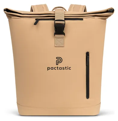 Zdjęcie produktu dla Pactastic plecak z przegrodą na laptopa Urban Collection Rolltop Backpack 45 cm 24L Beige