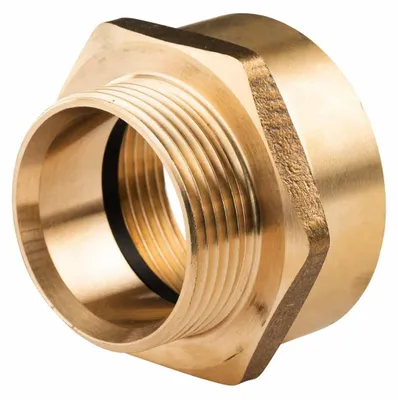 Produktbild von Messing Gewinde-Fitting Reduzierstück 1 1/2'IG (DN 40) - 1 1/4'AG (DN 32) - schwere Ausführung