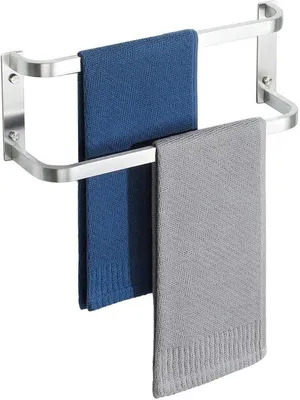 Productafbeelding van Wandgemonteerde Handdoekhouder van Roestvrij Staal 40 cm