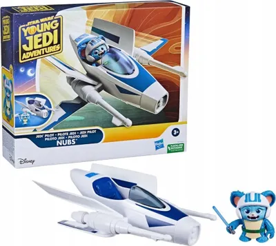 Zdjęcie produktu dla STAR WARS X-wing + figurka Nubs Młodzi Jedi F8015