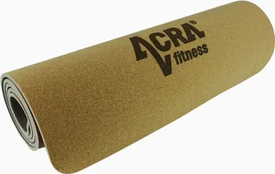 Produktbild von ACRA Kork Yoga-Matte 183x61cm x 6mm