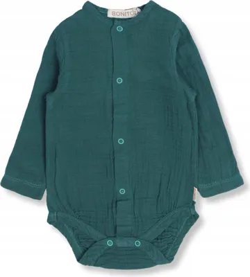 Produktbild von Baby Strampler - Ganzkörper - Grün - Größe 86 (12-18 Monate) - 100% Baumwolle - Bequem und stylisch - Für Kinder