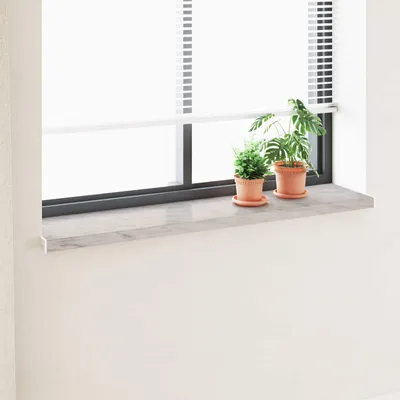 Zdjęcie produktu dla Parapet okienny Klejek marmurowy 140 x 35 x 4,5 cm PVC