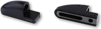 Produktbild von HIGHSIDER CNC Verkleidungsspiegel Adapter FB-1 kurz, schwarz, Set für CBR 650 R - 70 KW