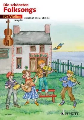 Produktbild von Die schönsten Folksongs/Violine
