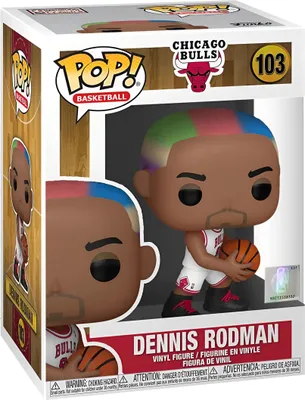 Obrázok produktu pre Figúrka Funko POP Chicago Bulls 103 Dennis Rodman