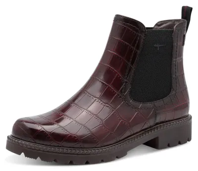 Produktbild von Tamaris Damen Stiefelette Chalsea Boot Vegan 1-25340-47, Größe:41 EU, Farbe:Rot