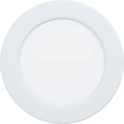 Produktbild von FUEVA 6-Z Einbauleuchte Einbaulampe Deckenlampe Deckenleuchte - Ø12 x ET40 cm - weiß - 5W inkl. - IP44