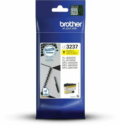Image de BROTHER INK LC-3237Y - yellow 1500stran - pro MFC-J5945DW, MFC-J6945DW, MFC-J6947DW