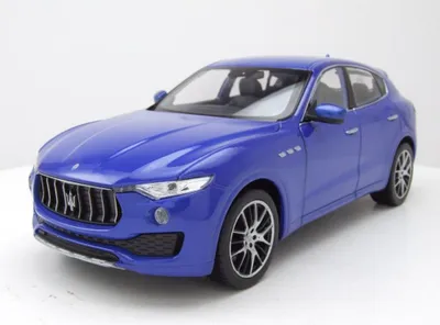 Produktbild von Welly 24078B Maserati Levante 2017 blau metallic 1:24