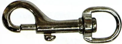 Produktbild von Karabiner 99-3 07,0x070 mm, Zn, drehbar, mit Öse 12 Stück