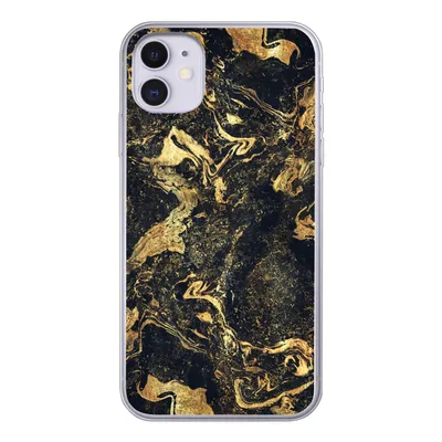 Produktbild von MuchoWow® Handyhülle Schutzhülle Hülle für iPhone 11 Marmor - Luxus - Gold Silikon Softcase Handy Hülle - Handytasche