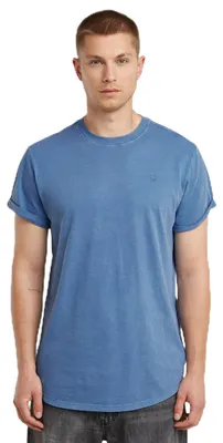 Produktbild von G-STAR Herren Lash T-Shirt, Blau (Dutch Blue gd D16396-2653-H177), XS