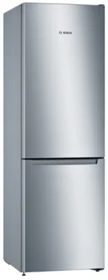 Zdjęcie produktu dla Bosch Serie 2 KGN36NLEA, 305 l, SN-T, 11 kg/24h, E, Komora Fresh zone, Stal nierdzewna