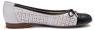 Produktbild von Ara 31344-01 SARDINIA, Ballerina in Weiß für Damen, Größe 43